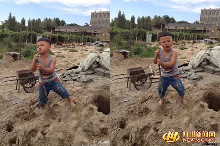 4-летний поющий мальчик стал популярным в китайском интернете