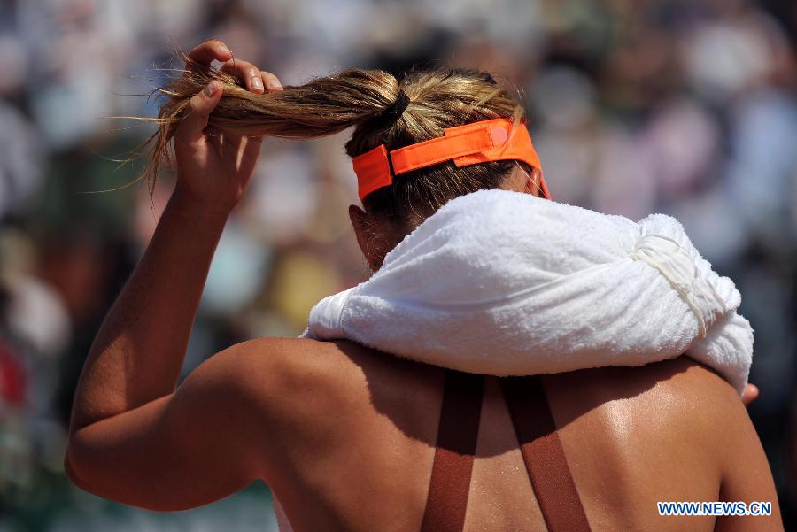 Мария Шарапова стала победительницей Открытого чемпионата Франции по теннису