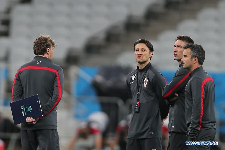 Сборные Бразилии и Хорватии подготовились к первому матчу Чемпионата мира