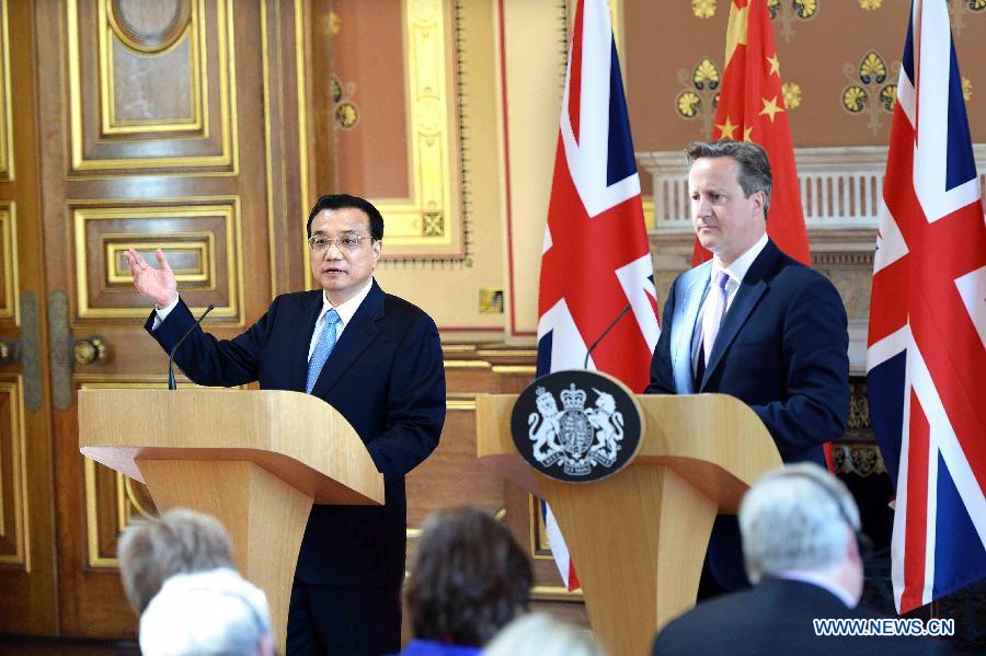 Премьеры Китая и Великобритании подчеркнули готовность создать отношения межгосударственного партнерства, направленного на совместный рост и инклюзивное развитие