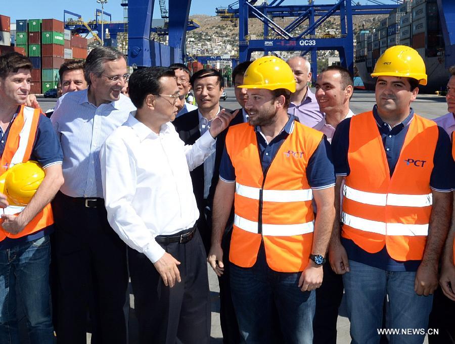 Ли Кэцян: порт Пирей будет превращен в жемчужину сотрудничества Китая с Грецией и ЕС