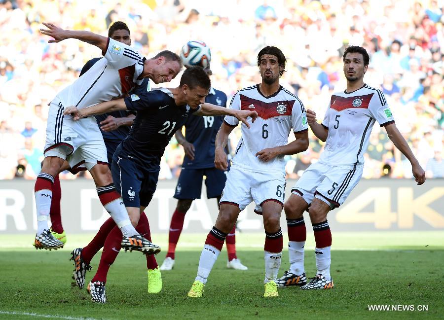 Сборная Германии со счетом 1:0 обыграла сборную Франции