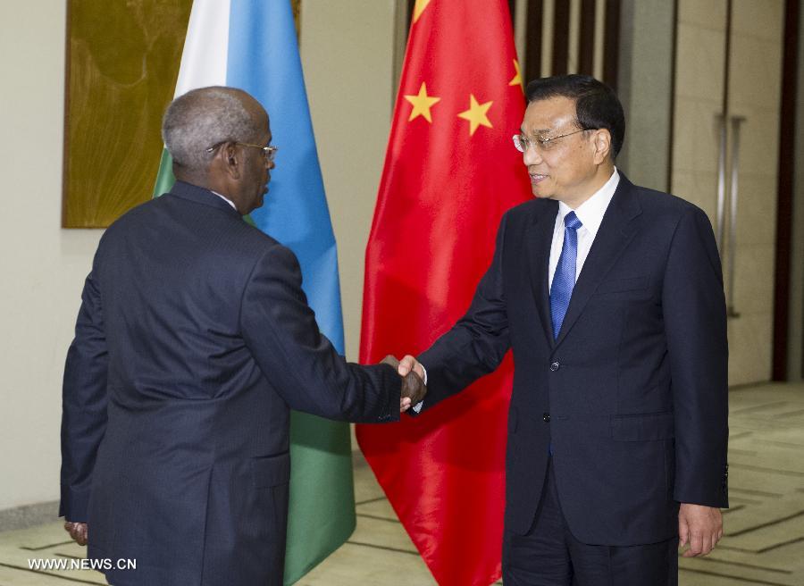 Ли Кэцян встретился с премьер-министром Джибути