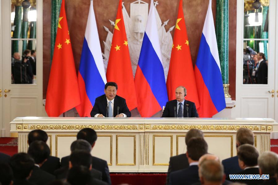 Си Цзиньпин провел переговоры с В.Путиным, лидеры КНР и России договорились об усилении стратегического взаимодействия между двумя государствами