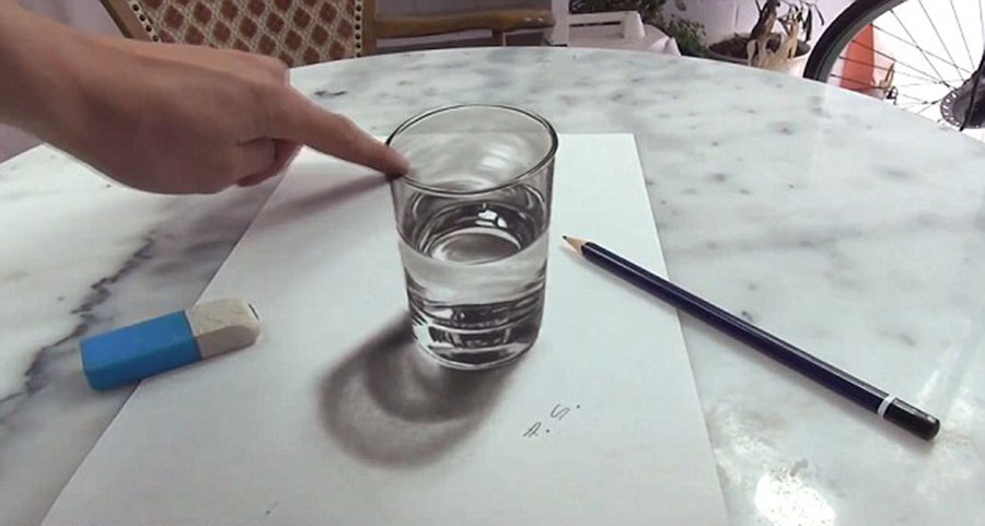 Немецкий художник удивил интернет 3D-рисунками