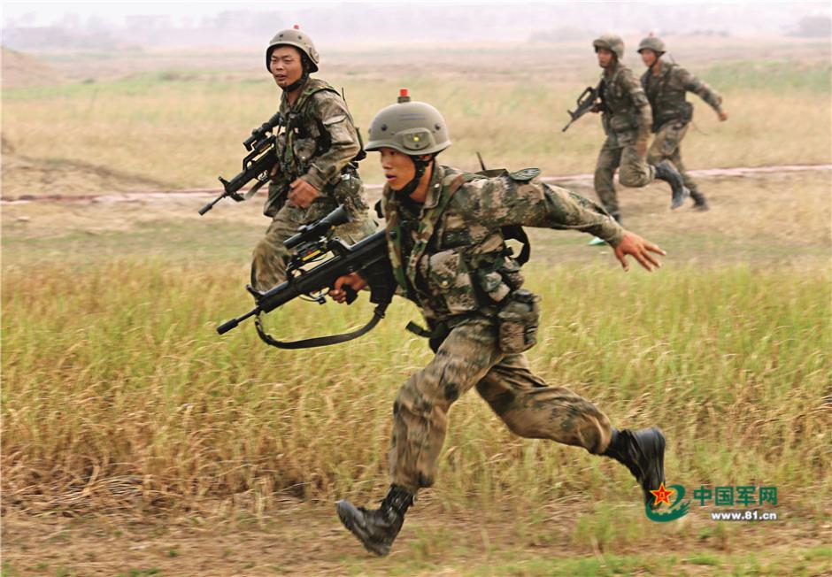 Бригада 26-ой армейской группы НОАК провела учения