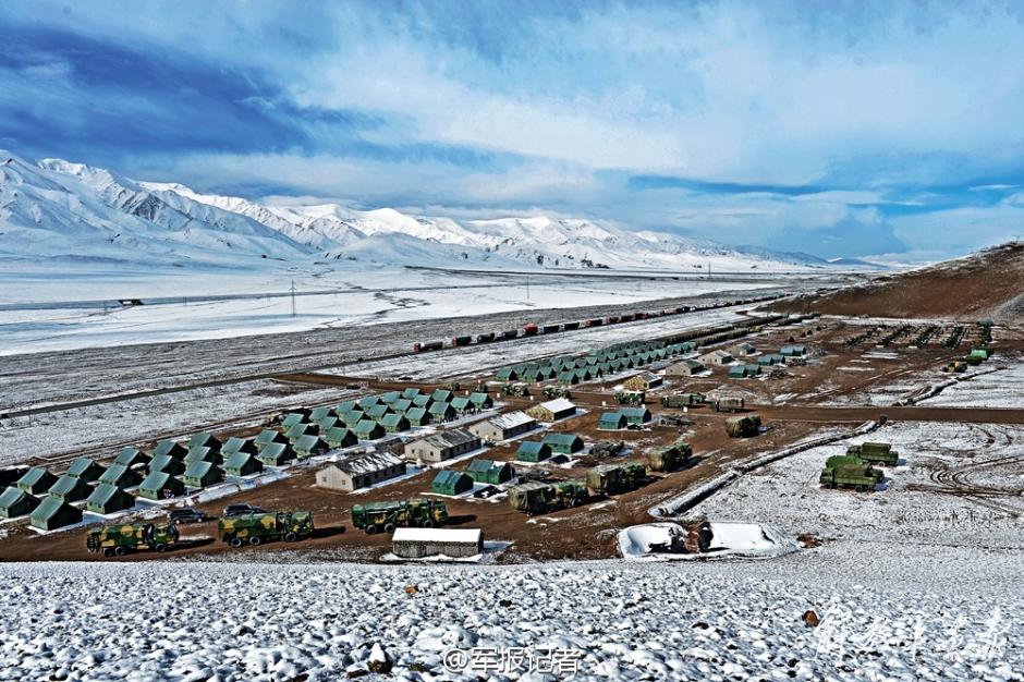 Войска НОАК провели учения на высокогорье