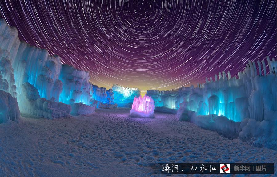 В канадском парке создали замок Эльзы из мультфильма ?Холодное сердце?