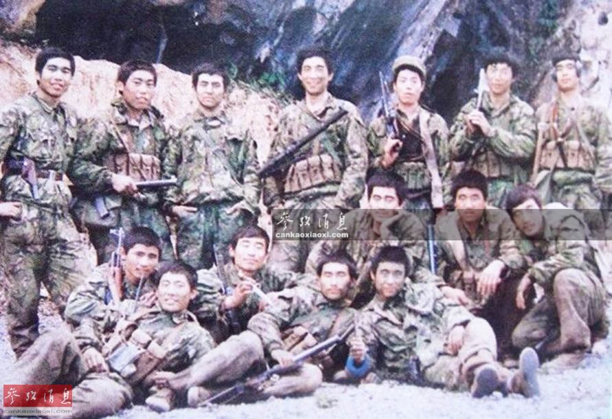 Редкие фотографии китайских разведчиков времен Китайско-вьетнамской войны 