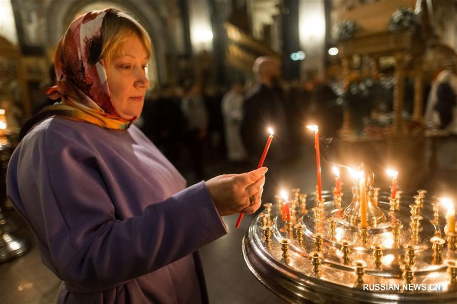 Пасхальные торжества в Москве