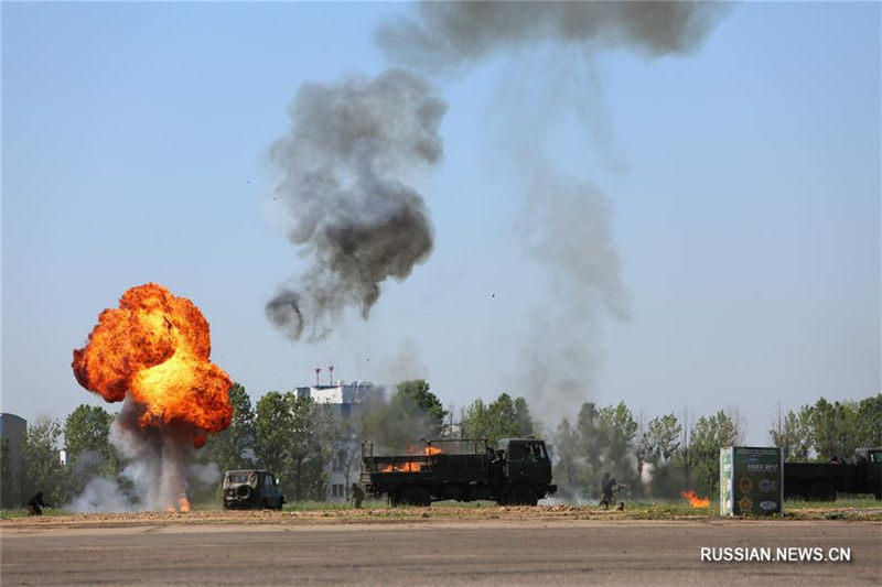 В Минске открылась выставка вооружения и военной техники MILEX-2017