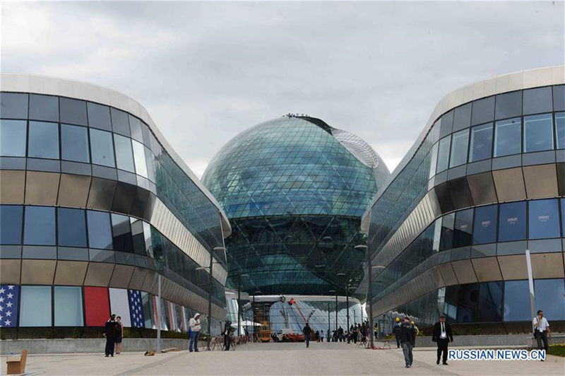 В Астане готовится к открытию EXPO-2017