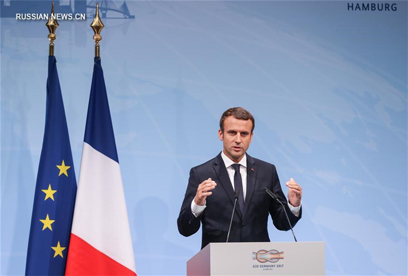 Пресс-конференция саммита G20 в Гамбурге