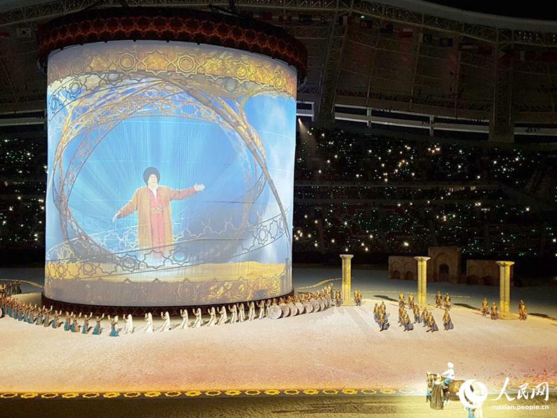 В Ашхабаде состоялась торжественная церемония открытия V Азиатских игр в закрытых помещениях и по боевым искусствам 