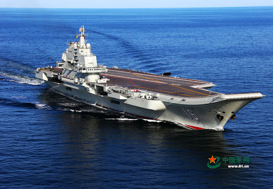 5-я годовщина службы китайского авианосца "Ляонин"