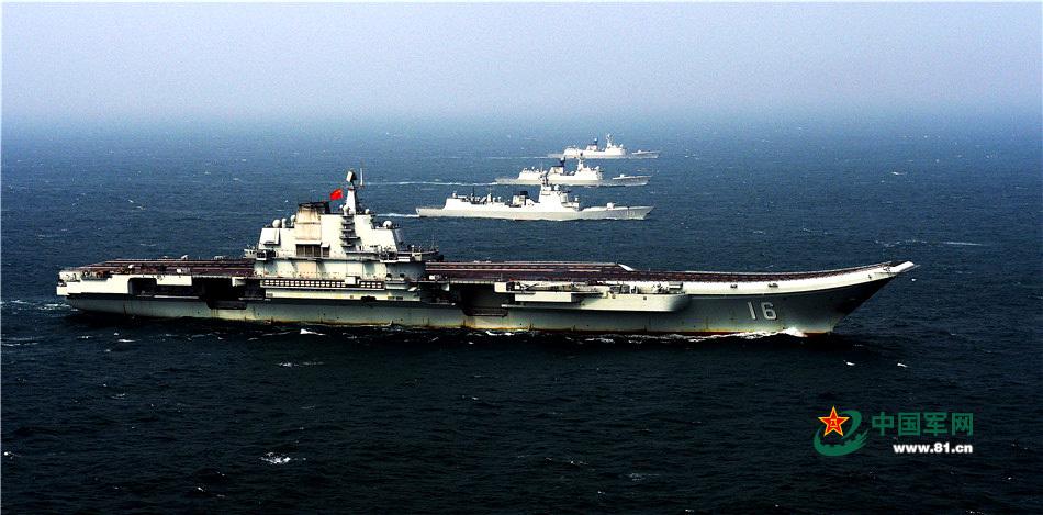 5-я годовщина службы китайского авианосца "Ляонин"