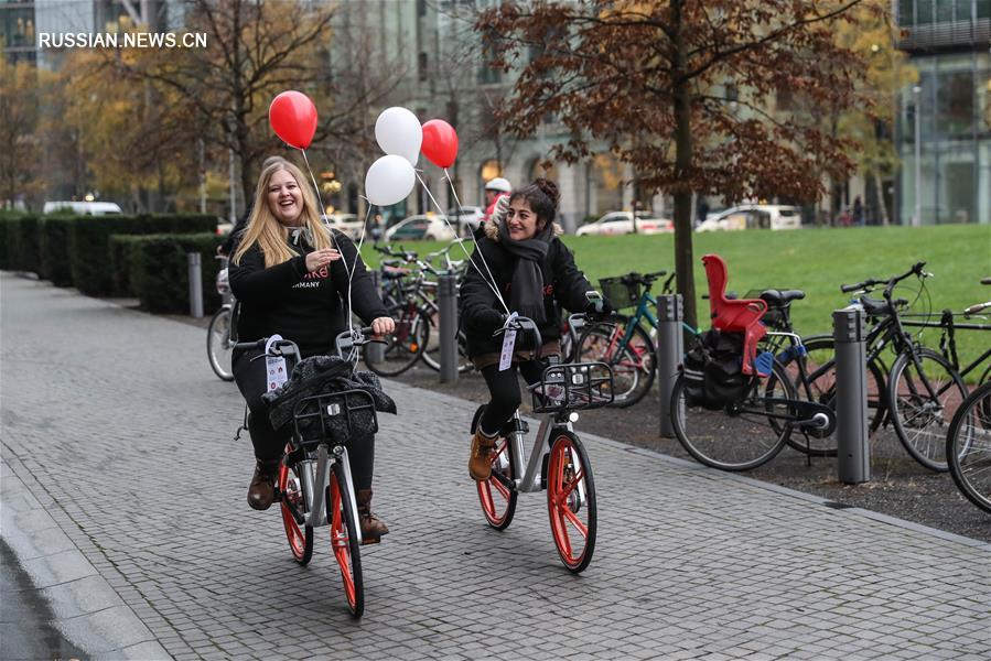 Китайская компания велошеринга Mobike вышла на рынок Берлина