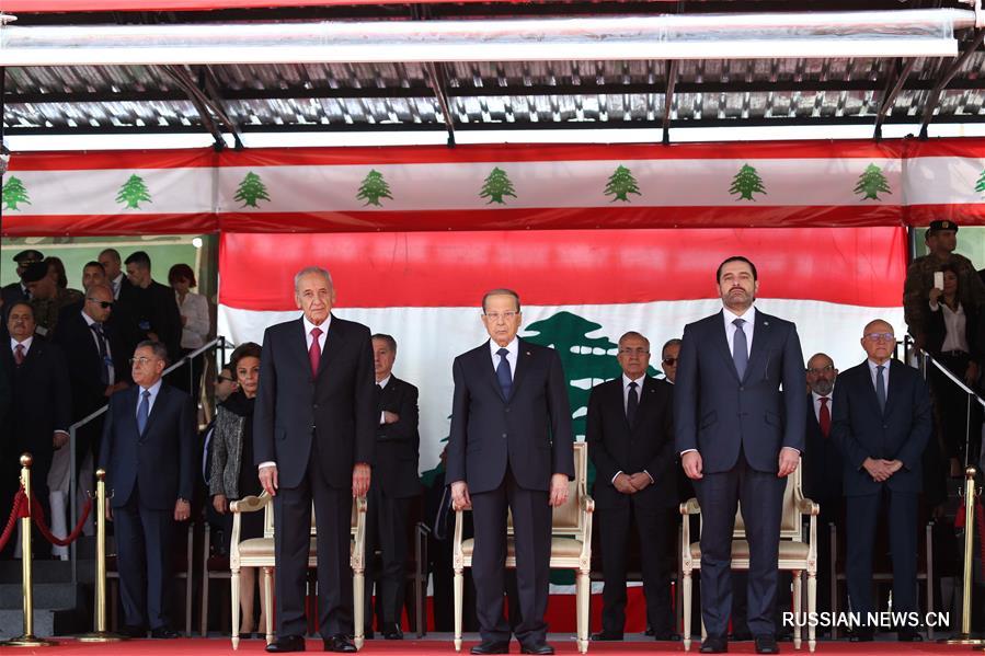 В Ливане состоялся военный парад в честь Дня независимости