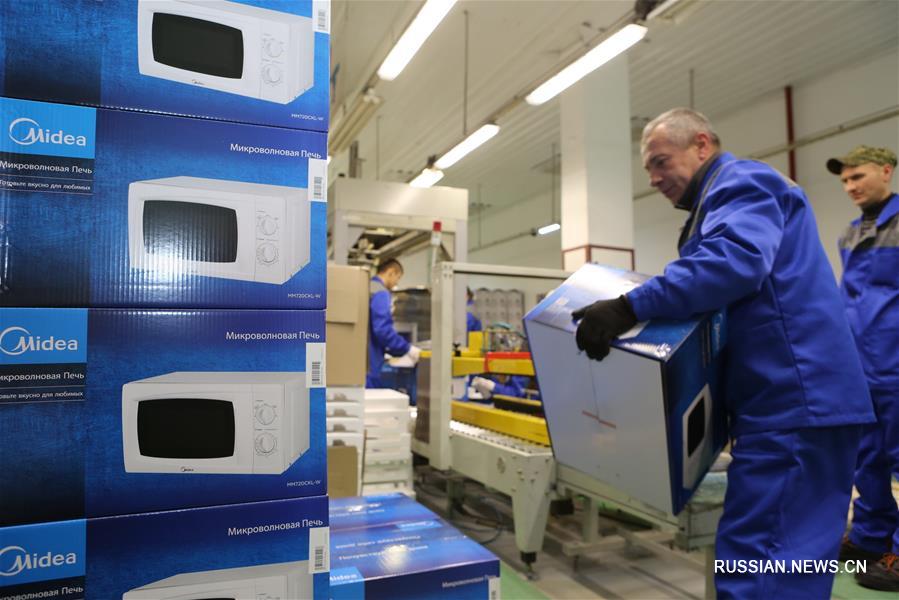 Китайско-белорусское совместное предприятие "Мидеа-Горизонт" произвело 4 млн СВЧ-печей