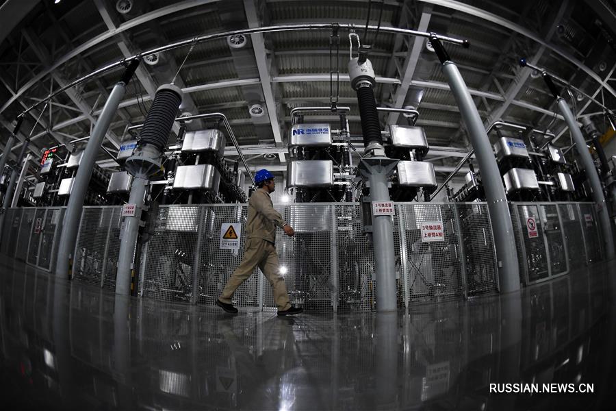 В провинции Цзянсу введен в эксплуатацию единый регулятор потока мощности на 500 кВ