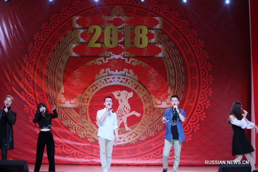 Китайские студенты провели в Минске вечер по случаю наступающего праздника Весны