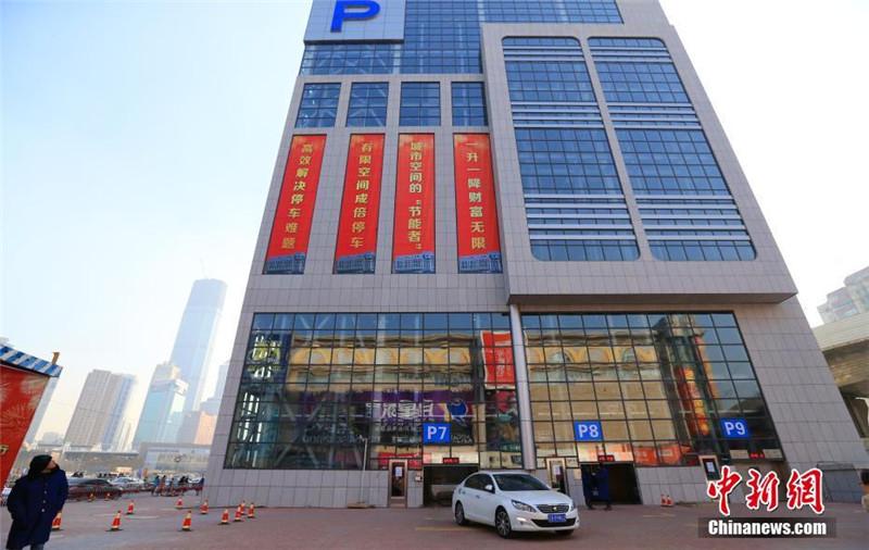 23-этажный общественный гараж появился в городе Далянь