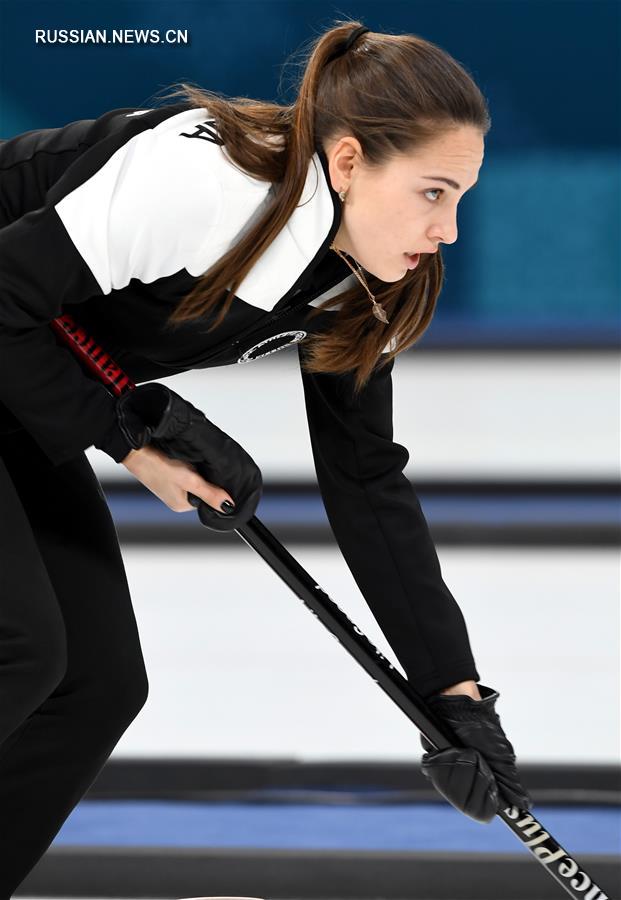 Российские керлингисты завоевали бронзу Олимпийских игр в Пхенчхане в дабл-миксте