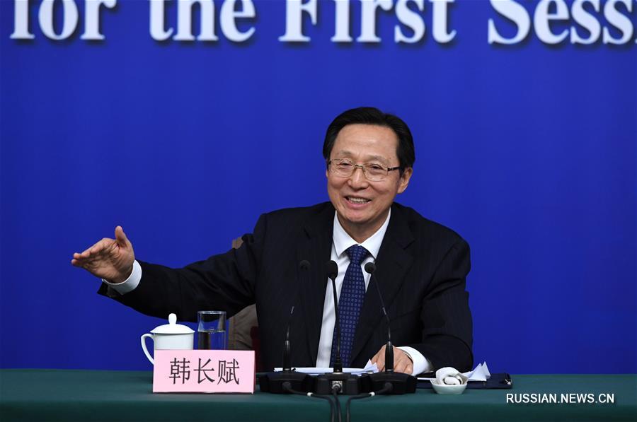 На полях сессии ВСНП состоялась пресс-конференция с участием министра сельского хозяйства КНР