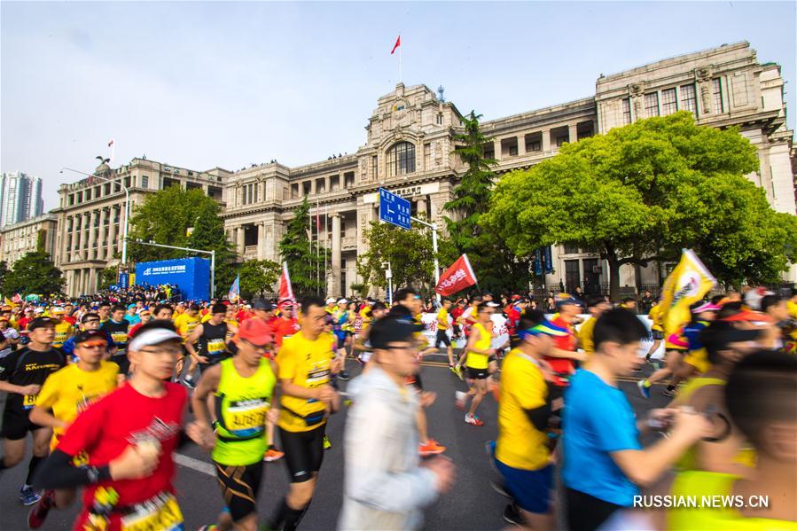 В Ухане прошел марафон-2018