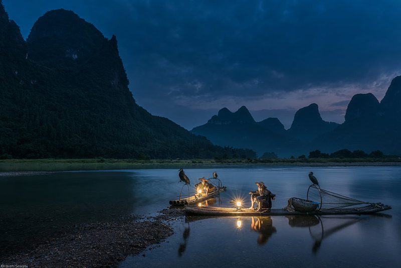 Рыбаки из Гуйлиня в объективе фотографа