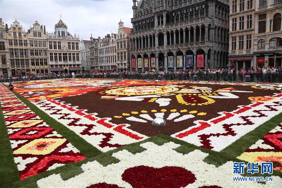 Брюссельский фестиваль "Ковер из цветов" 