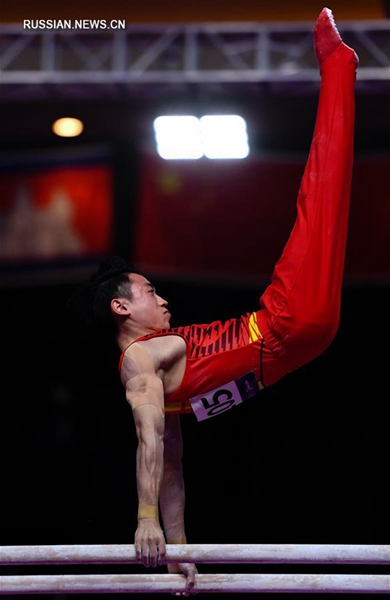 18-е Азиатские игры -- Гимнастика: китайские спортсмены выиграли 8 золотых медалей!