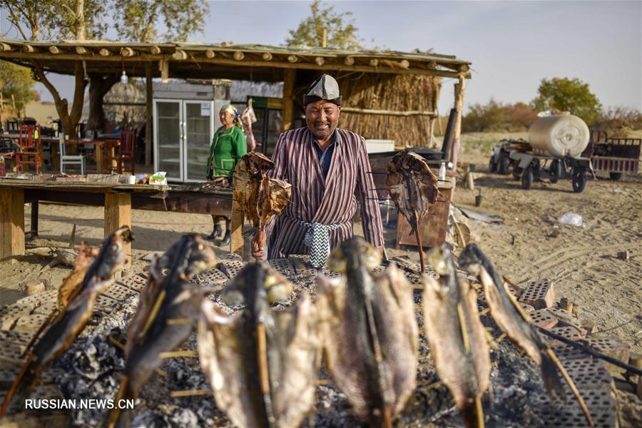 Чарующая красота осенней поры в уезде Юйли Синьцзяна