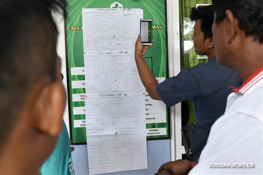 Число погибших в результате цунами в Индонезии возросло до 222 человек