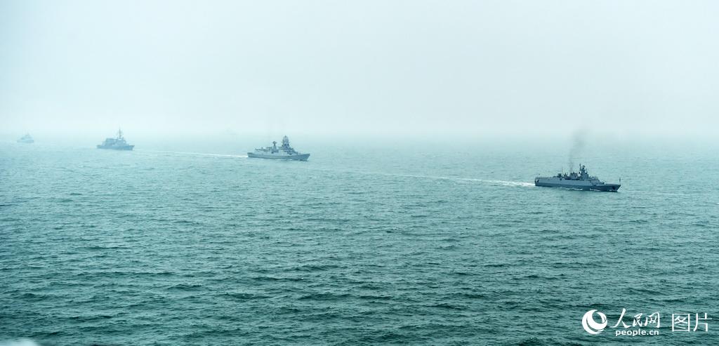Полная подборка фотографий парада в честь 70-летия ВМС НОАК
