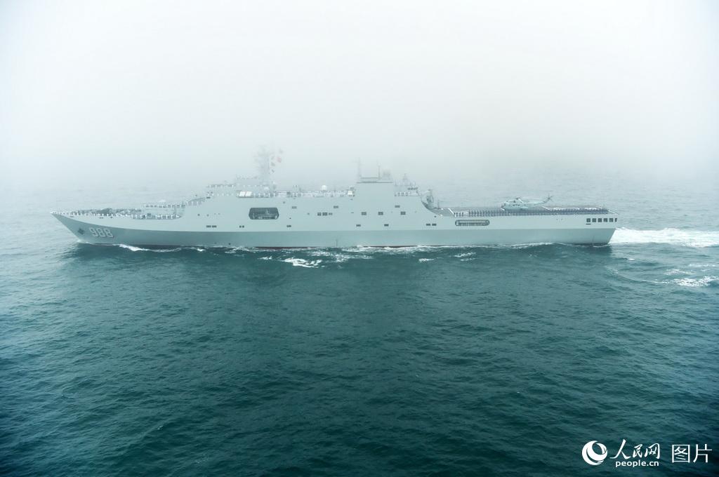 Полная подборка фотографий парада в честь 70-летия ВМС НОАК