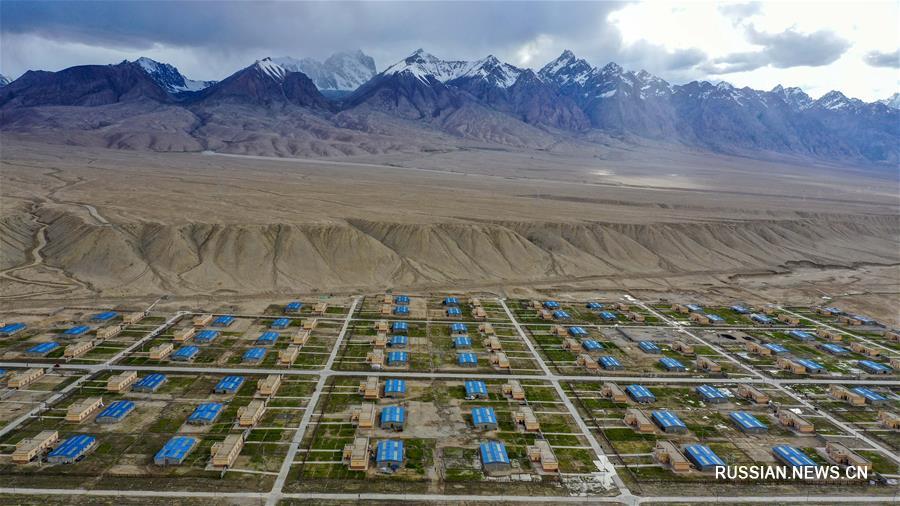 Новое жилье для бедных жителей Синьцзяна