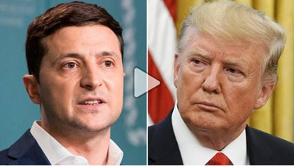 Белый дом обнародовал стенограмму телефонного разговора Д. Трампа с президентом Украины В. Зеленским
