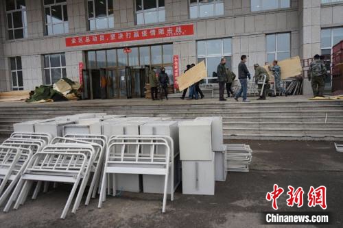 Модульная больница в г.Суйфэньхэ провинции Хэйлунцзян откроется 11-го числа