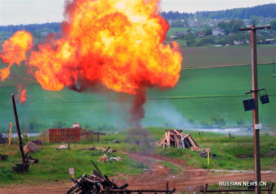 Военно-историческая реконструкция событий 1941 года на "Линии Сталина"