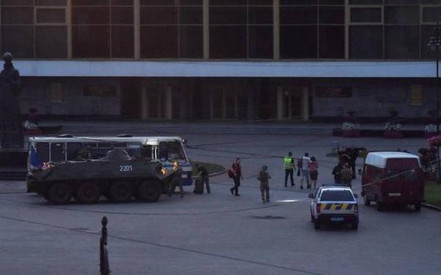 В Украине задержали мужчину, захватившего автобус с людьми