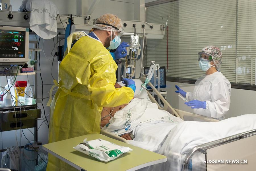 В Испании число заболевших COVID-19 превысило 1,3 млн