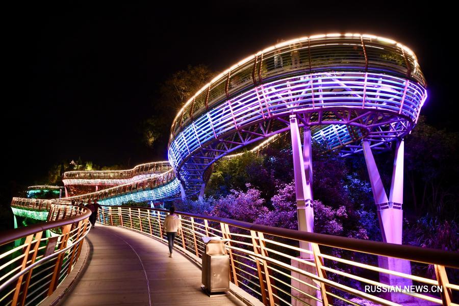 Живописные ночные виды -- подспорье для "ночной экономики" в провинции Фуцзянь