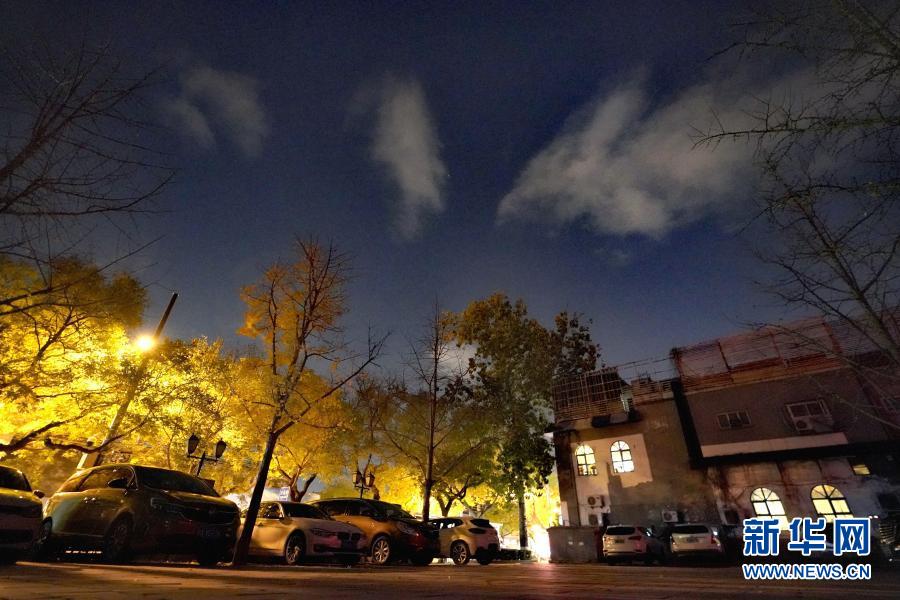 Чарующие пейзажи ночного Пекина