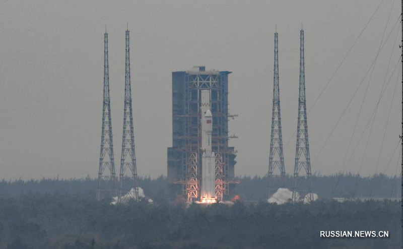Состоялся первый полет новой китайской ракеты-носителя "Великий поход-8" 