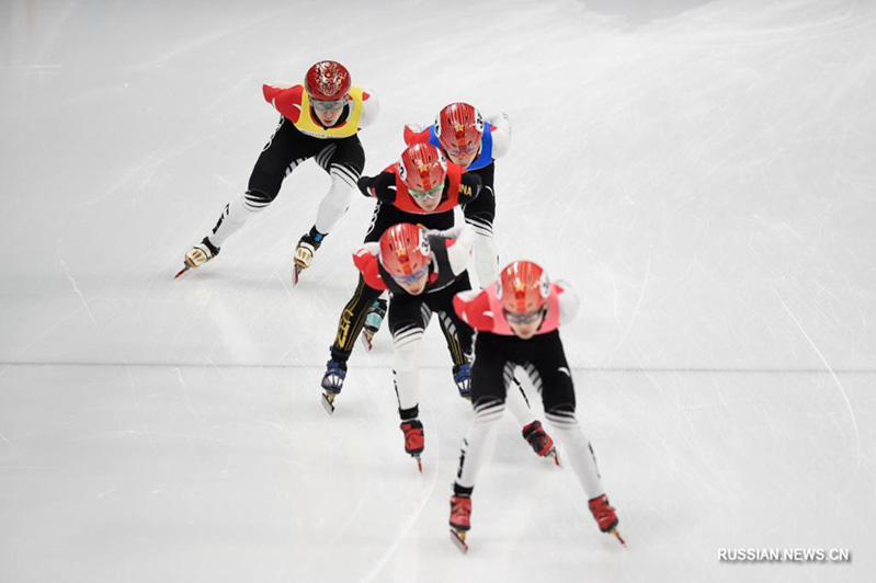 Шорт-трек -- В Пекине прошли тестовые соревнования