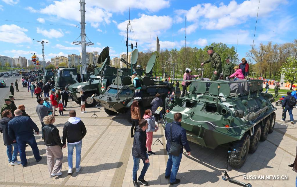 Беларусь торжественно отпраздновала День Победы