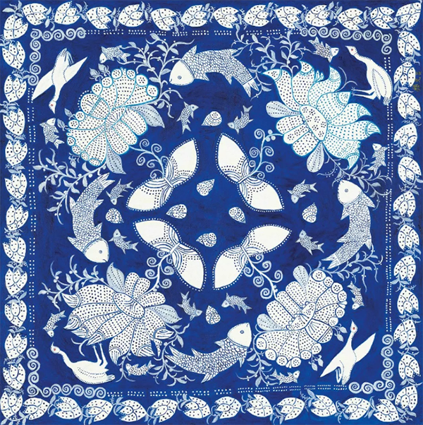 Деревенские бабушки рисуют чудесные картины