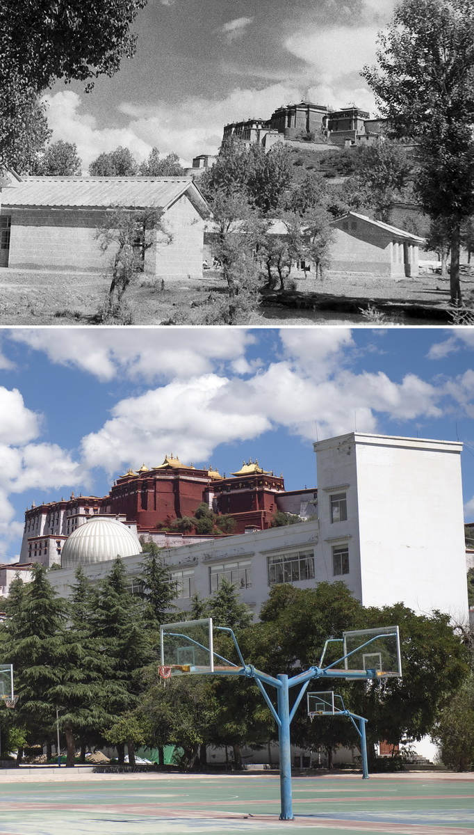 Развитие Тибета за 70 лет в фотографиях 