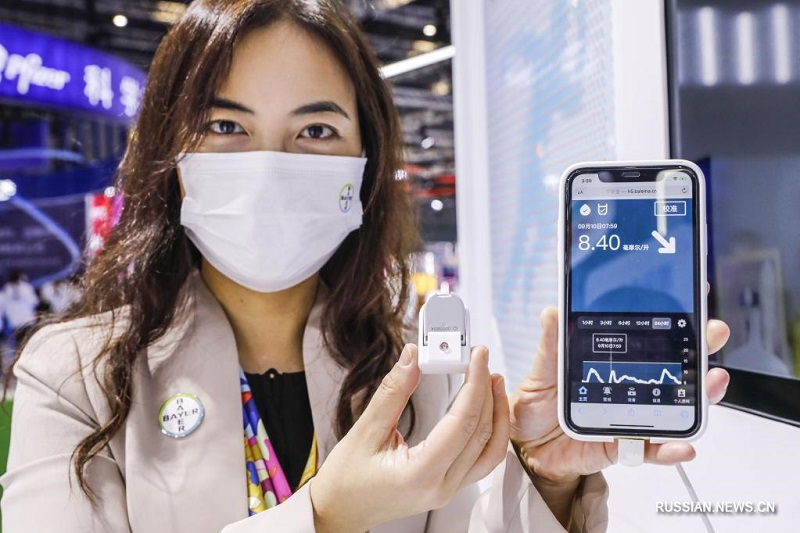 4-е CIIE -- Выставочная зона медицинского оборудования, лекарственной и оздоровительной продукции